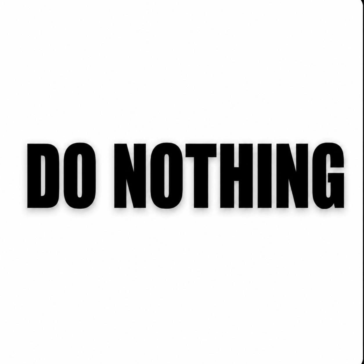 $DONOTHING Logo